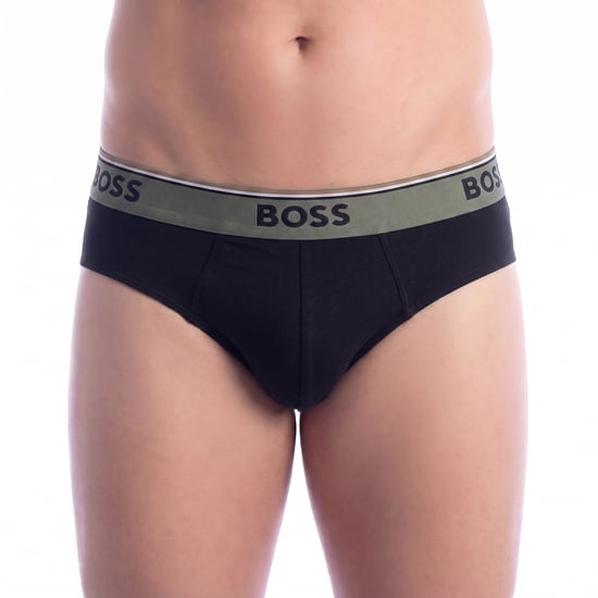 Verpakking van 3 Heren Elastische Katoenen Bokser Shorts 50554683 - Image 5