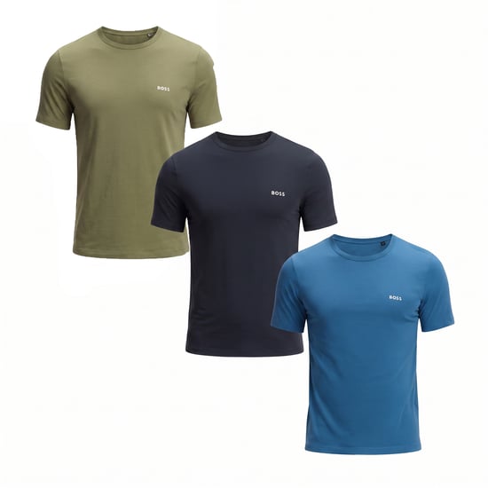 Pack of 3 Men's Short Sleeve Undershirts 50532470 - Image 1