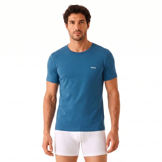 Pack of 3 Men's Short Sleeve Undershirts 50532470 - Image 2