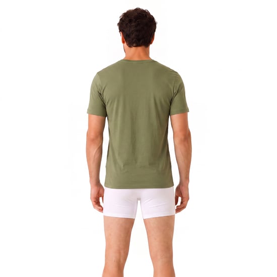 Pack of 3 Men's Short Sleeve Undershirts 50532470 - Image 6