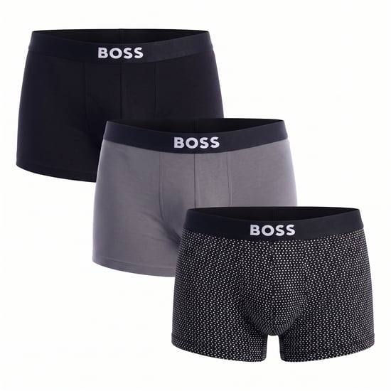 Pack med 3 ekologiska bomullskalsonger för män 50549832 - Image 1
