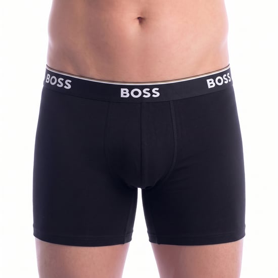Verpakking van 3 heren elastische katoenen boxershorts 50538142 - Image 2
