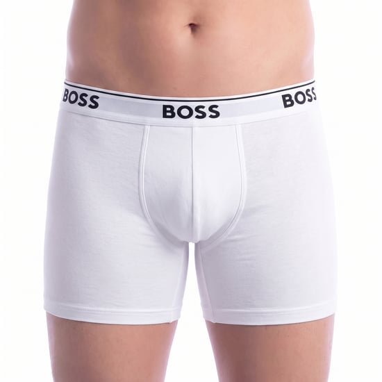 Pack of 3 Men's Elastic Cotton Boxer Shorts 50538142 - Image 5
