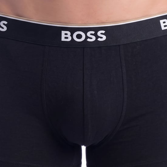 Verpakking van 3 Heren Elastische Katoenen Boxershorts 50554443 - Image 3