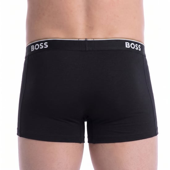 Verpakking van 3 Heren Elastische Katoenen Boxershorts 50554443 - Image 4