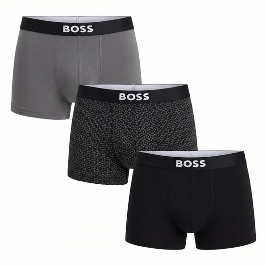 Verpakking van 3 Biologisch Katoenen Heren Boxershorts 50549832 - Image 1