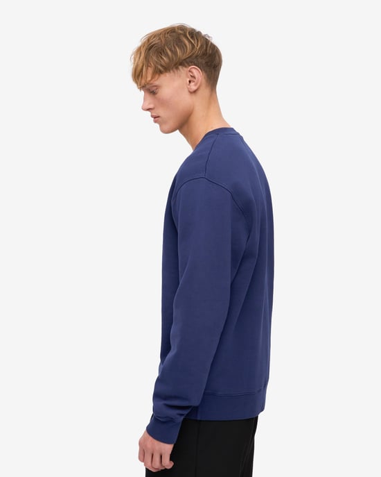 Long Sleeve Classic Sweatshirt in Dark Blue - Image 2
