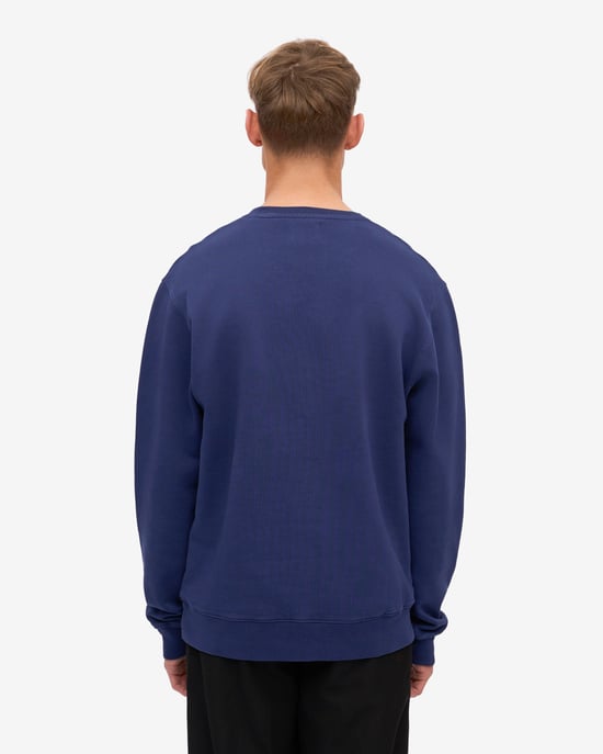 Long Sleeve Classic Sweatshirt in Dark Blue - Image 3