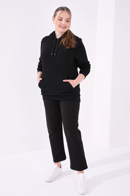 Dames Katoenen Mix Sweatpants - Image 5