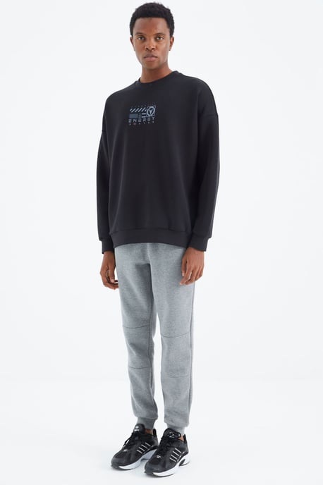 Men's Relaxed Fit Fleece Sweatpants - Image 4