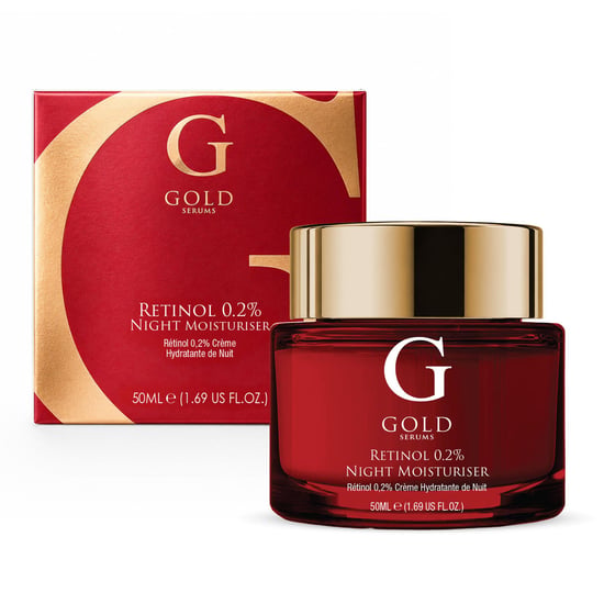 Gold Serums Anti-Ageing Retinol 0.2% Night Moisturiser 50ml - Image 1