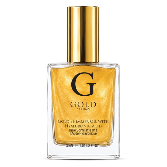 Gold Serums Gold Shimmer Oil with Hyaluronic Acid 30ml - Image 2