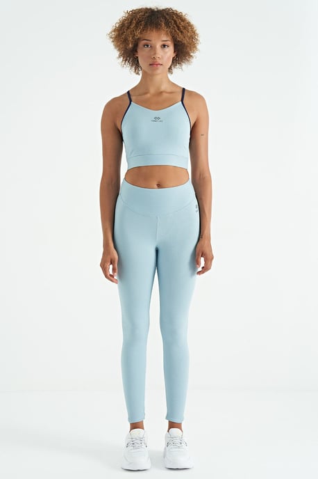 Aansluitend Mouwloos Crop Sporttop - Image 2