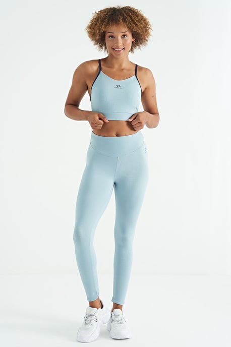 Aansluitend Mouwloos Crop Sporttop - Image 3