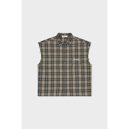 Equalité Flannel tank shirt army - Image 1