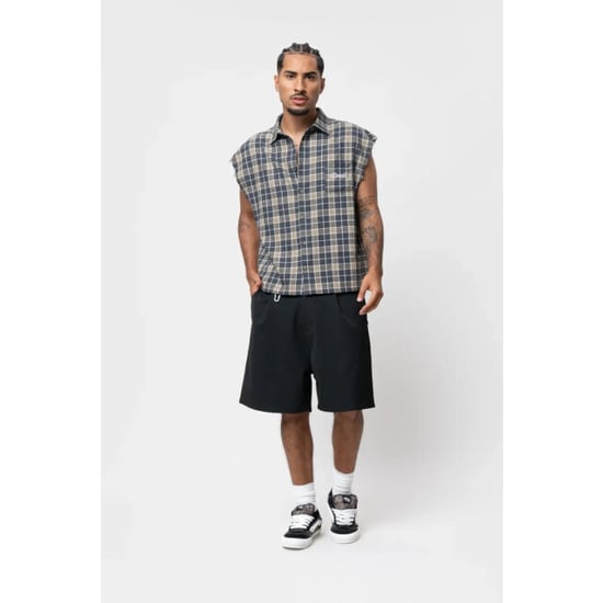 Equalité Flannel tank shirt army - Image 3
