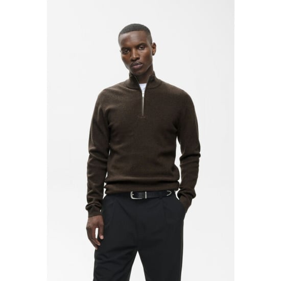 Matinique Lagoon half zip trui turkisch coffee - Image 1