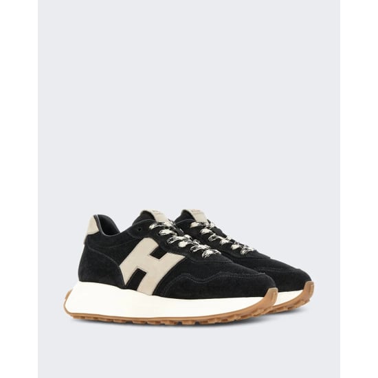 Hogan Dames sneaker h641 allacciato h patch-brown - Image 6