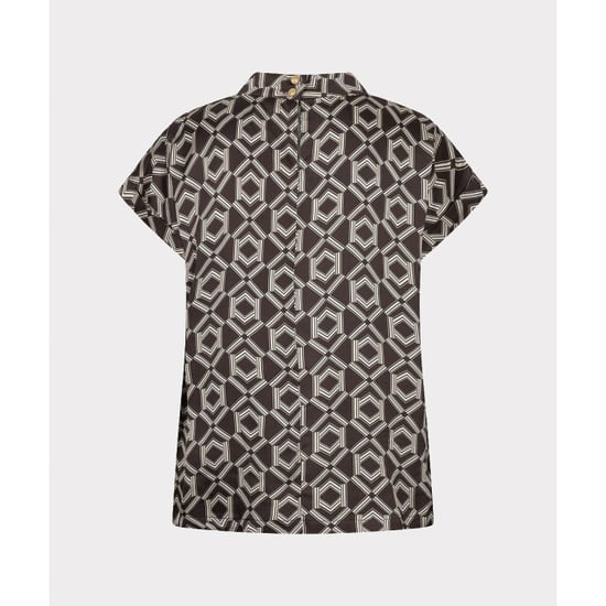 Esqualo Blouse f26-14509 print - Image 2