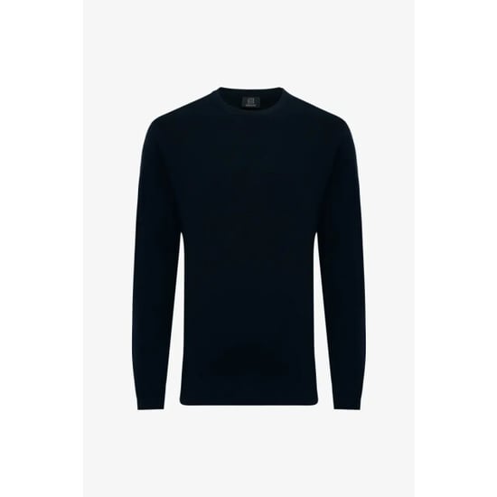 Genti Wool roundneck knit dark - Image 1