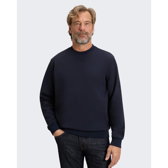 Woolrich Heren logo sweater met ronde hals - Image 1