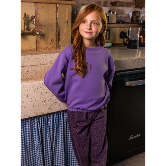 Looxs Revolution Sweater lila backprint voor meisjes in de kleur - Image 6