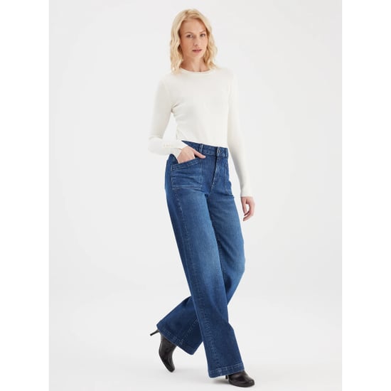 Cup of Joe Coj mira wide leg jeans dark blue - Image 2