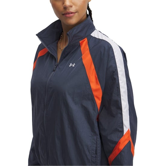Under Armour Dames/Dames Icon Crinkle Jas (Grijs) - Image 3