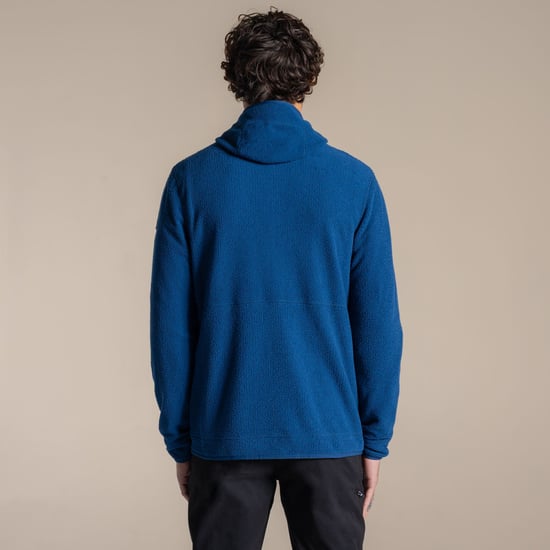 Craghoppers Mens Compresslite Hooded Fleece Jacket (Juniper Berry) - Image 2