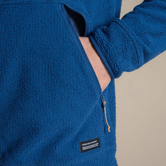 Craghoppers Mens Compresslite Hooded Fleece Jacket (Juniper Berry) - Image 4