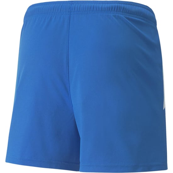 Women's Puma Teamliga Shorts W Football Shorts in Bluelemon White - Image 2