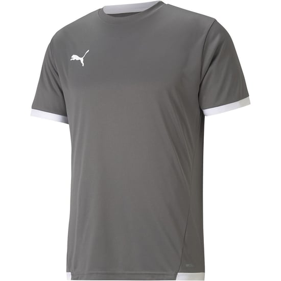 Men's Puma Jersey in Smoke Pearl/Wht - Image 1