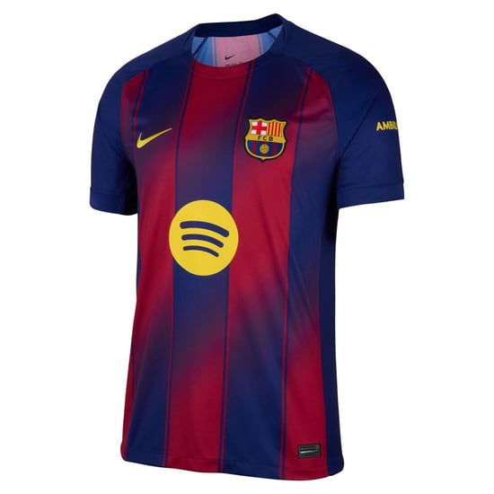 Men's Nike Barcelona Home Shirt 2025 2026 in Blue/Red - Image 1
