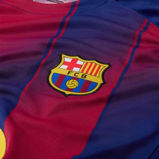 Men's Nike Barcelona Home Shirt 2025 2026 in Blue/Red - Image 6