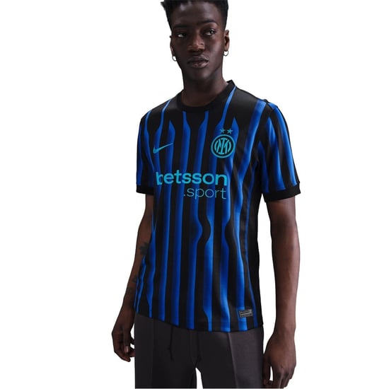 Men's Nike Inter Milan Home Shirt 2025 2026 Adults in Blue - Image 3