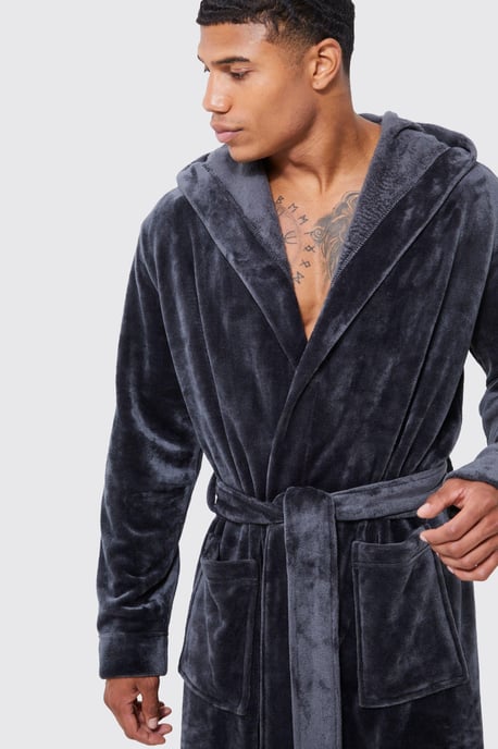 Hooded Dressing Gown - Image 3