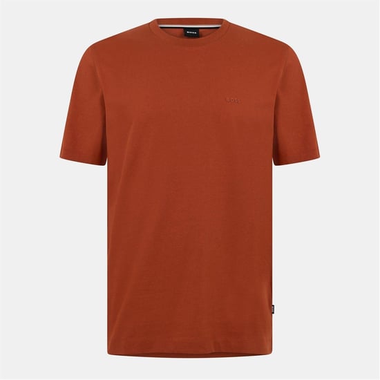 Boss Heren Thompson 01 T-Shirt (Donker Oranje) - Image 1