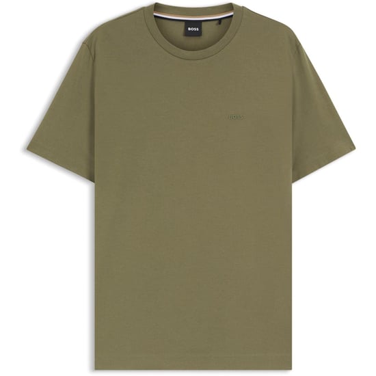 Boss Heren Thompson 01 T-Shirt (Groen) - Image 1