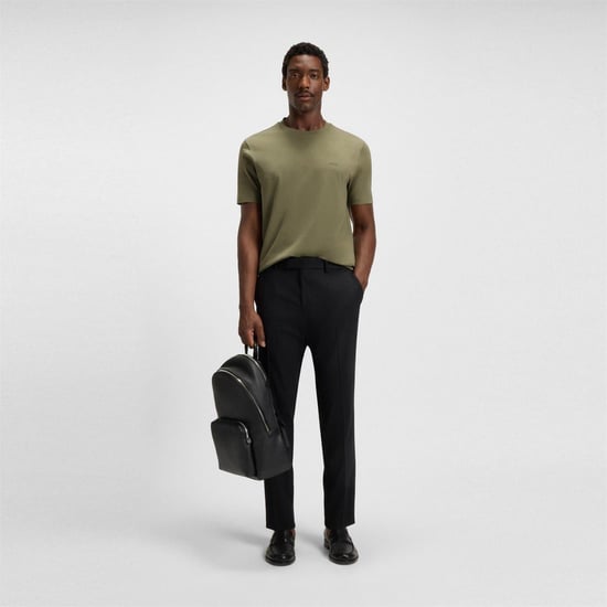 Boss Heren Thompson 01 T-Shirt (Groen) - Image 5