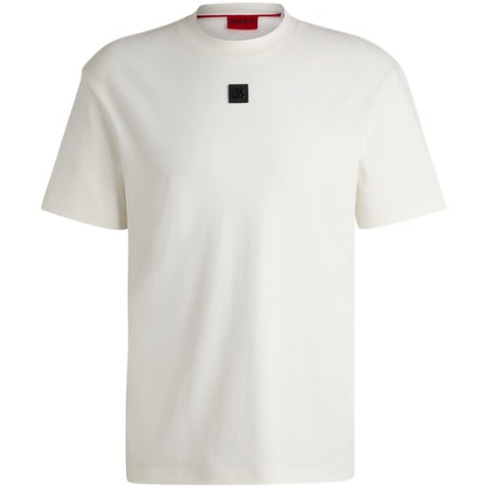 Hugo Heren Dalile Stacked T-shirt (Natuurlijk) - Image 5