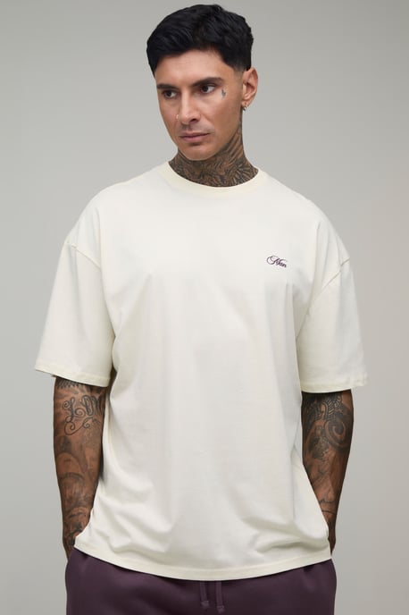 Tall Oversized Kyoto Mountain Graphic T-shirt - Image 3