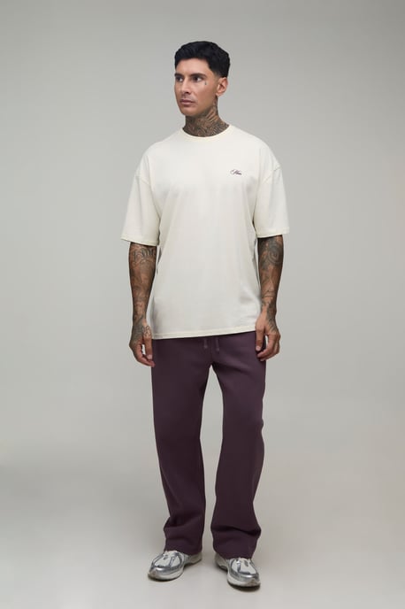 Tall Oversized Kyoto Mountain Graphic T-shirt - Image 4