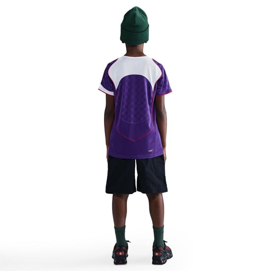 Nike Barn/ungdomar – Total 90 Energy rutig T-shirt (totalt 90) (Court Purple) - Image 4