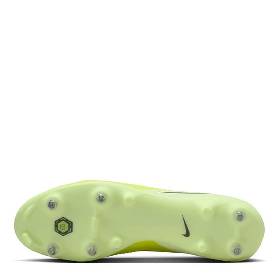 Men's Nike Phantom Gx Ii Academy Adults Soft Ground Football Boots in Crimson/Volt - Image 3