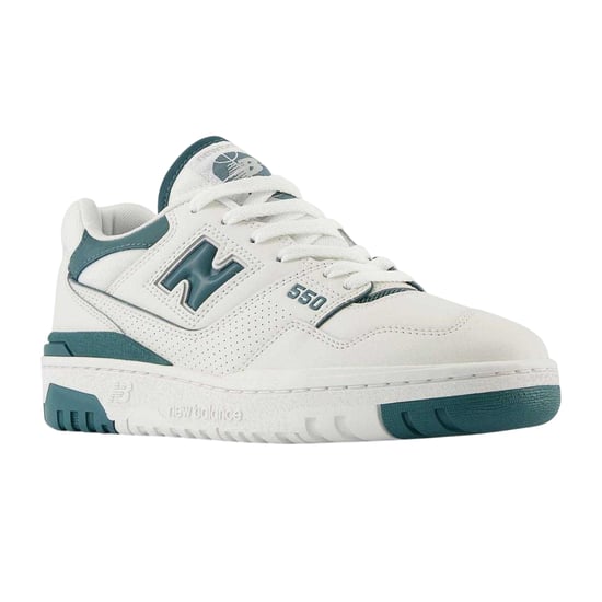 New Balance Dames/Dames 550 Leren Trainers (Wit) - Image 4