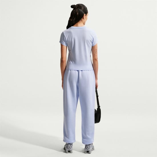 Women's Nike Phoenix Fleece Joggers in Hydrogen Blue - Image 5