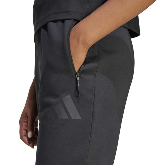 Women's adidas Z.n.e. Fleece Joggers in Black - Image 4