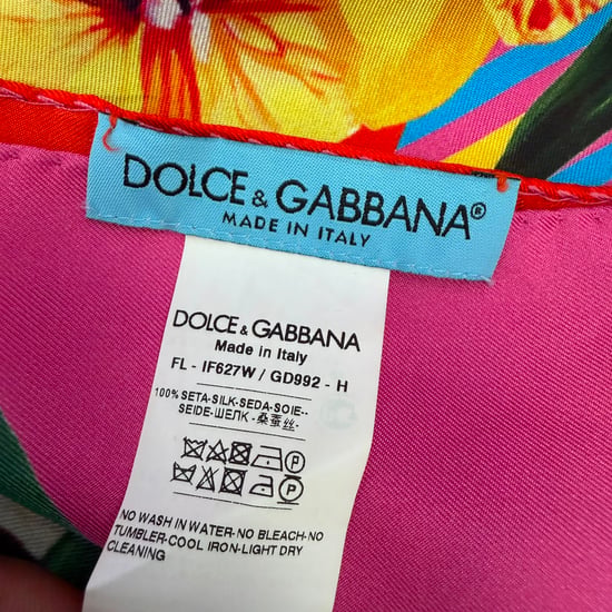 Dolce & Gabbana Shell Beach Sarong Halsduk i Flerfärgad Siden - Image 3