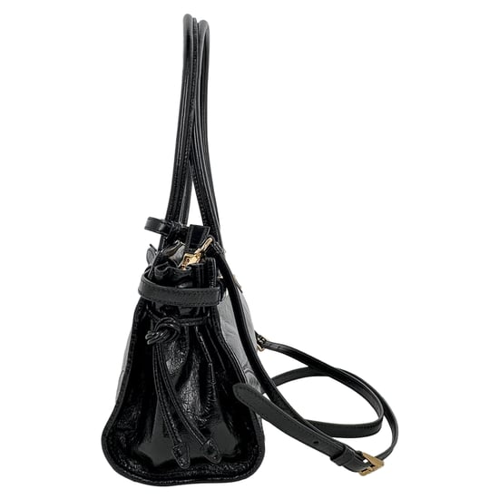Prada Medium Bonnie Axelväska i Svart Läder - Image 4