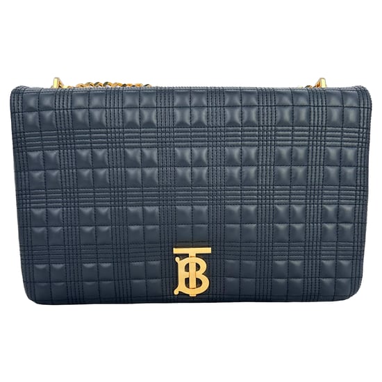 Burberry Lola XL Quilted Shoulder Bag in Black Lamb Leather - Image 2